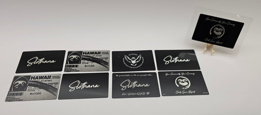 Slothana Business card custom design